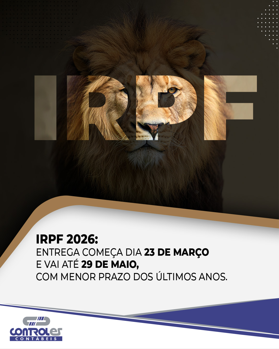 Irpf 2026: entrega começa dia 23 de março e vai até 29 de maio com menor prazo dos últimos anos.